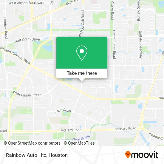 Rainbow Auto Htx map