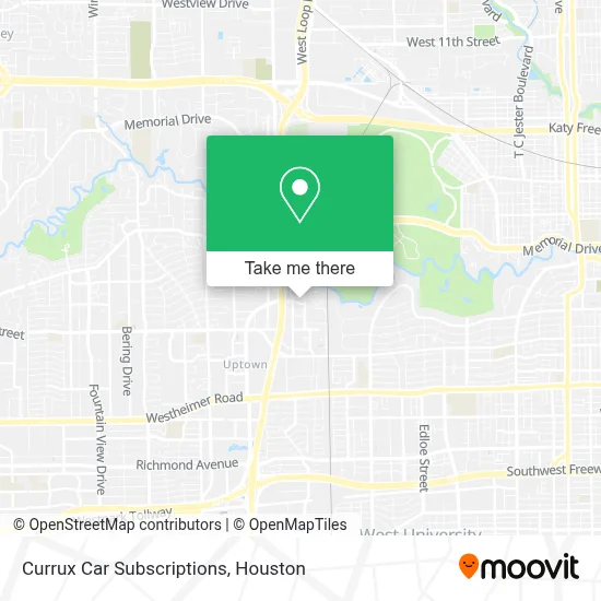 Currux Car Subscriptions map