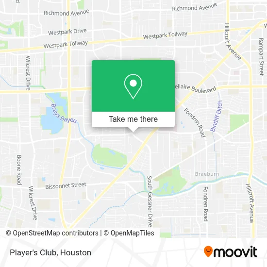 Player's Club map