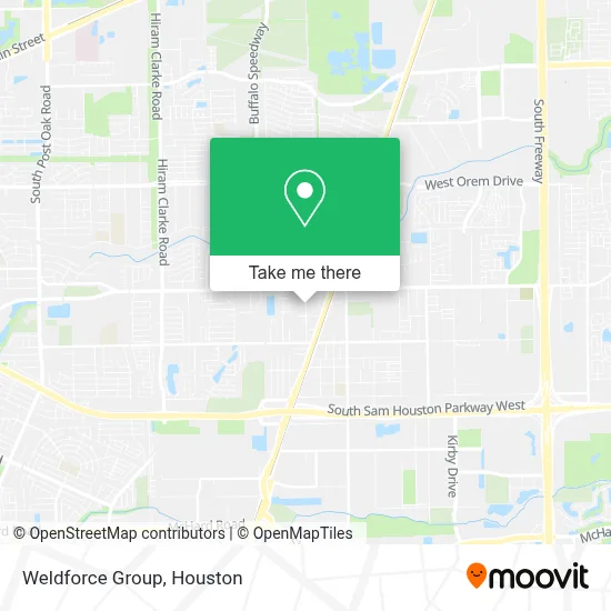 Weldforce Group map