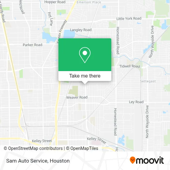 Sam Auto Service map