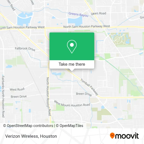 Verizon Wireless map