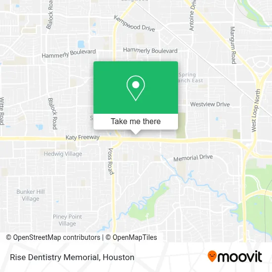 Rise Dentistry Memorial map