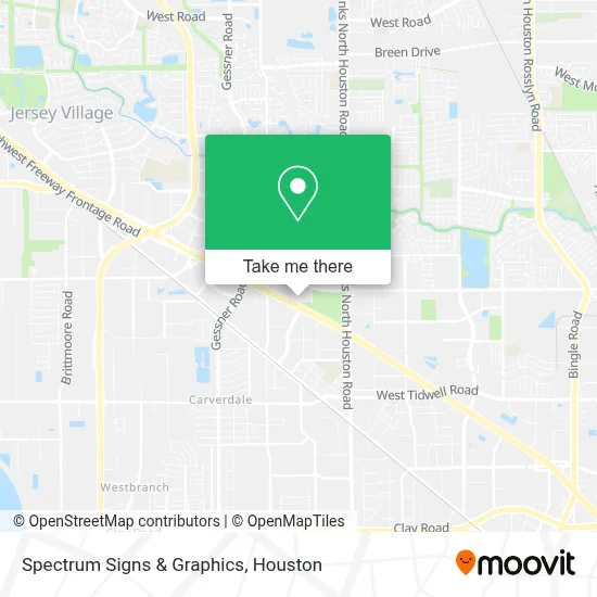 Spectrum Signs & Graphics map