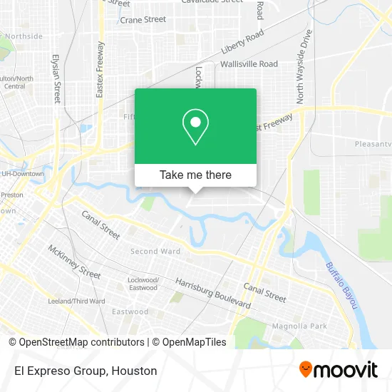 El Expreso Group map