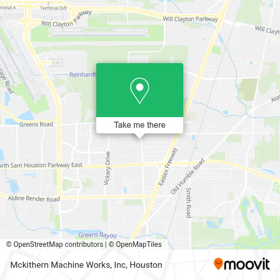 Mckithern Machine Works, Inc map