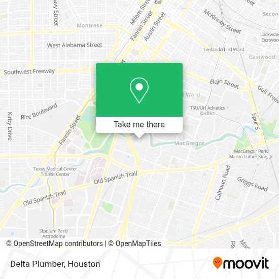 Delta Plumber map
