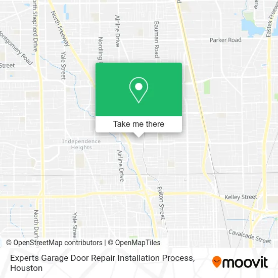 Experts Garage Door Repair Installation Process map