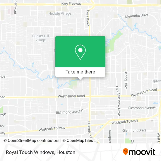 Royal Touch Windows map