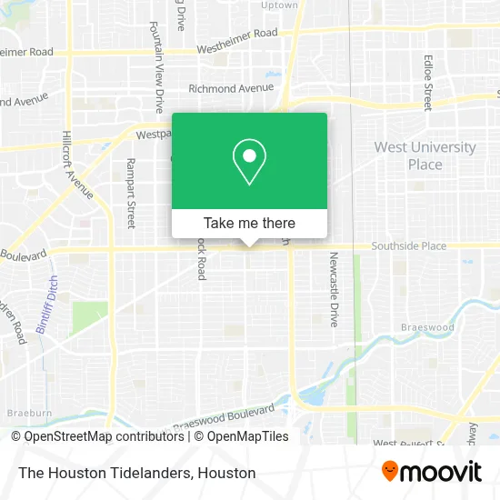 The Houston Tidelanders map