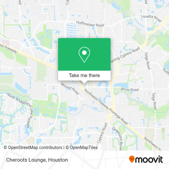 Cheroots Lounge map