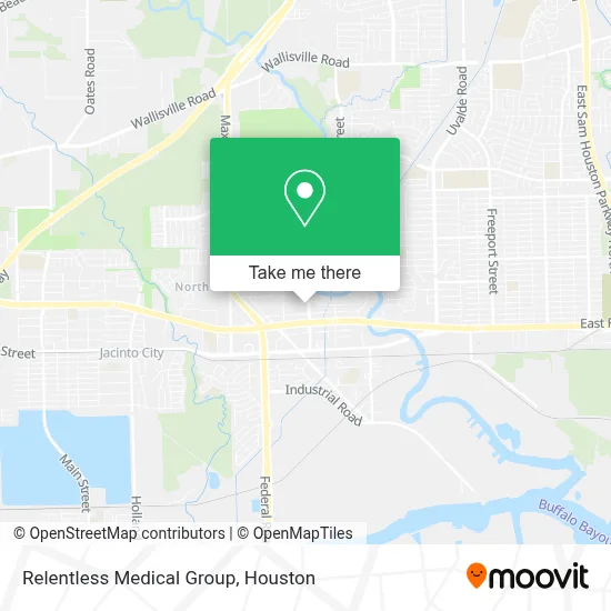 Relentless Medical Group map