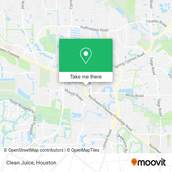 Clean Juice map