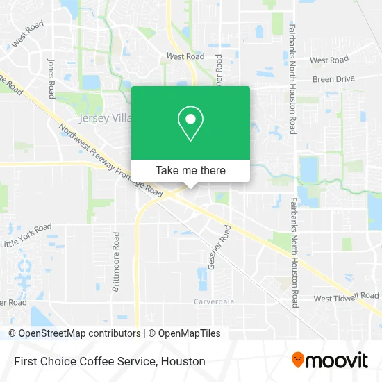 First Choice Coffee Service map
