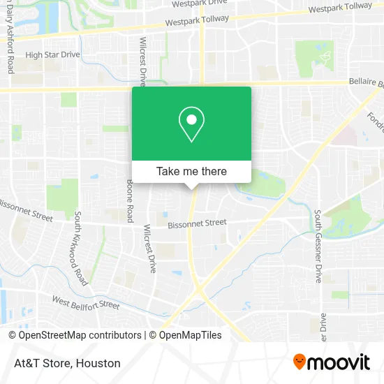 At&T Store map
