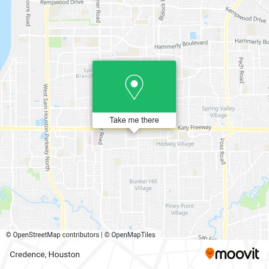 Credence map