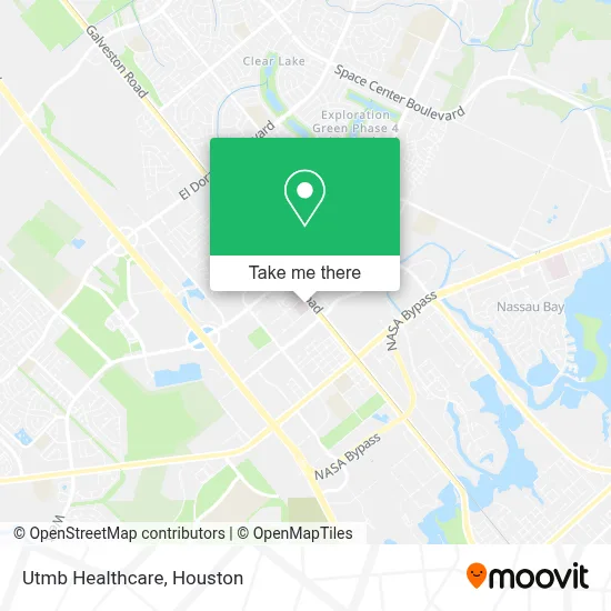 Utmb Healthcare map