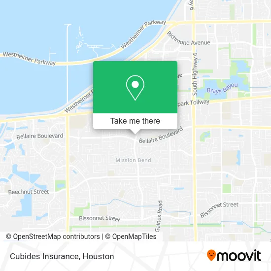Cubides Insurance map