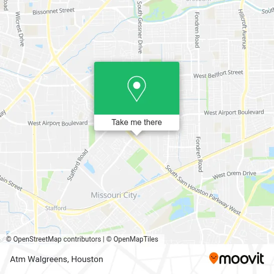 Atm Walgreens map