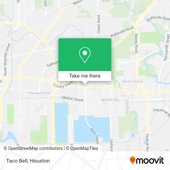 Taco Bell map