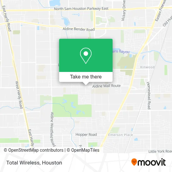 Total Wireless map