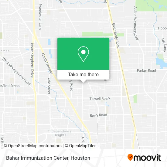 Bahar Immunization Center map