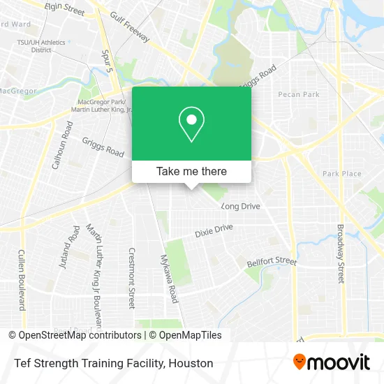 Tef Strength Training Facility map