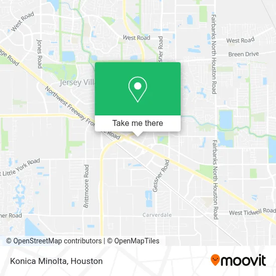 Konica Minolta map
