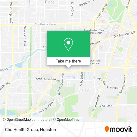 Chs Health Group map