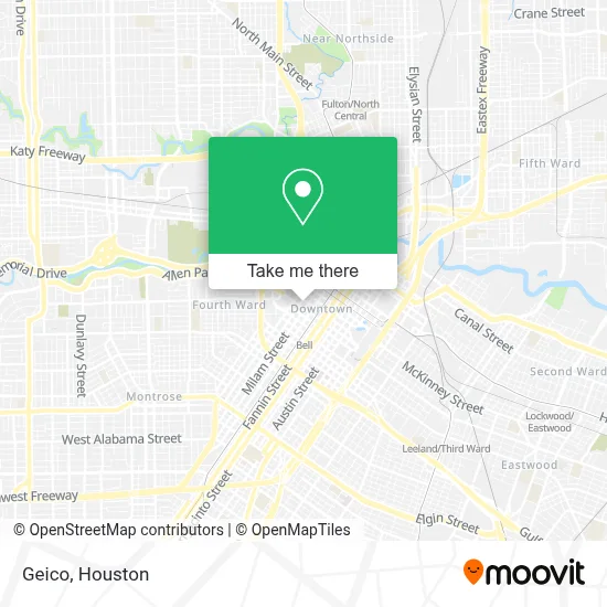 Geico map
