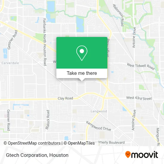 Gtech Corporation map