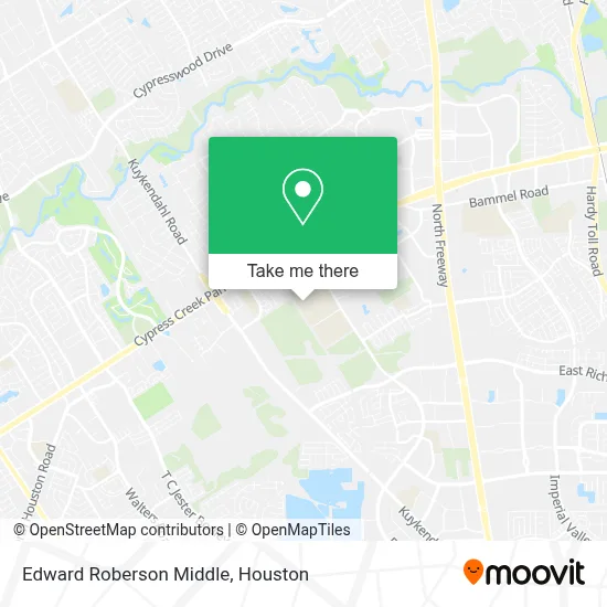 Edward Roberson Middle map