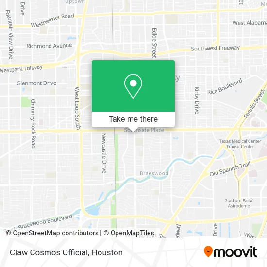 Claw Cosmos Official map