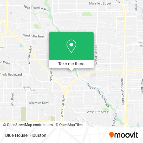 Casa Azul map