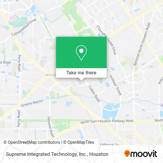 Supreme Integrated Technology, Inc. map