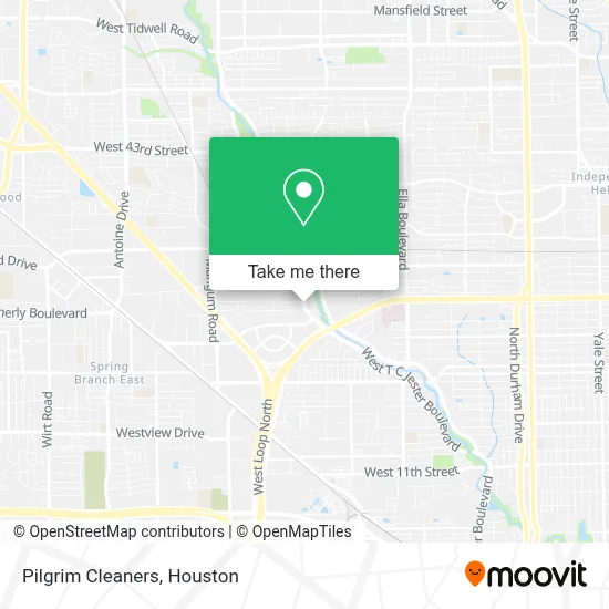 Pilgrim Cleaners map