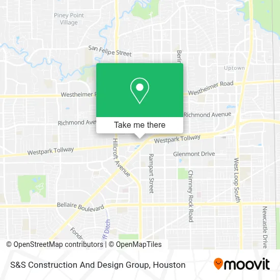 S&S Construction And Design Group map