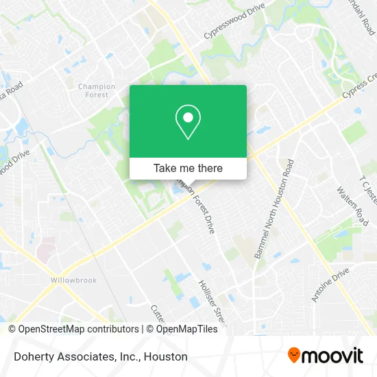 Doherty Associates, Inc. map