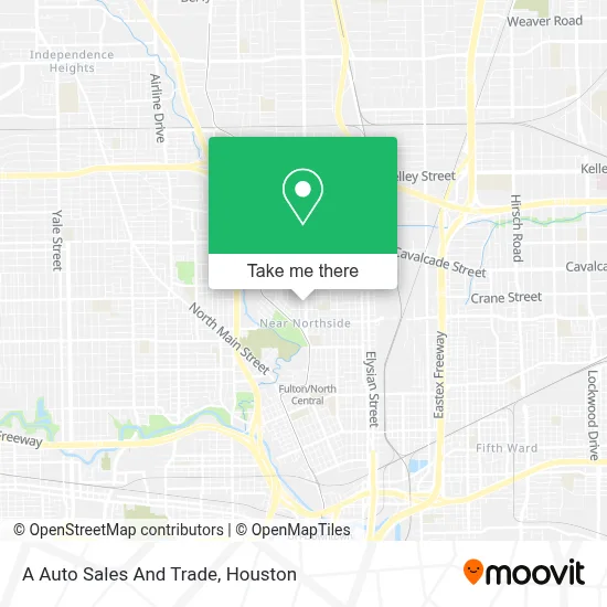 A Auto Sales And Trade map