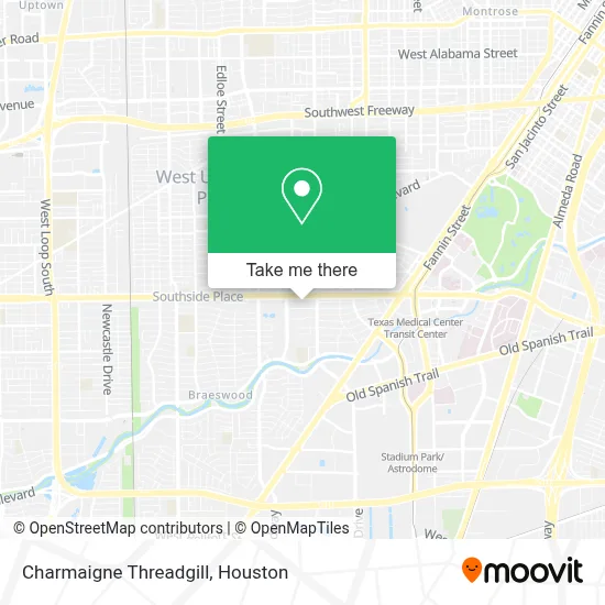 Charmaigne Threadgill map