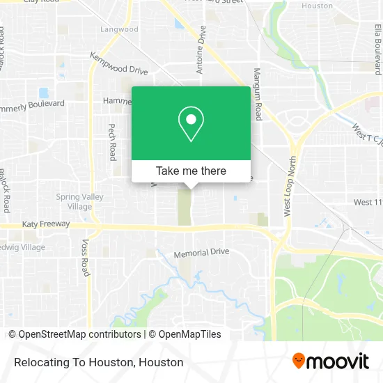 Relocating To Houston map