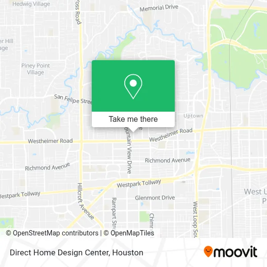 Direct Home Design Center map