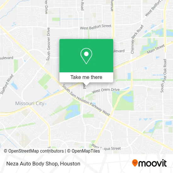 Neza Auto Body Shop map