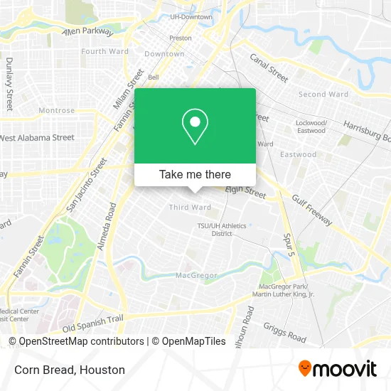 Corn Bread map