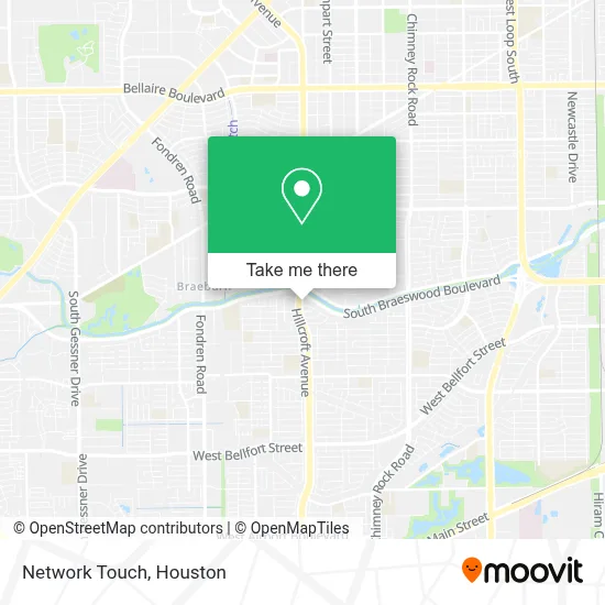 Network Touch map