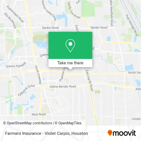 Farmers Insurance - Violet Carpio map
