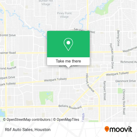 Rbf Auto Sales map