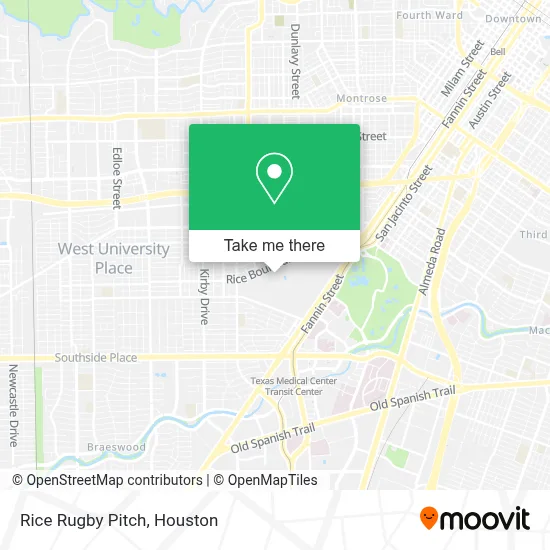 Rice Rugby Pitch map