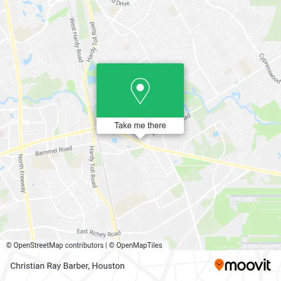Christian Ray Barber map