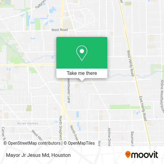 Mayor Jr Jesus Md map